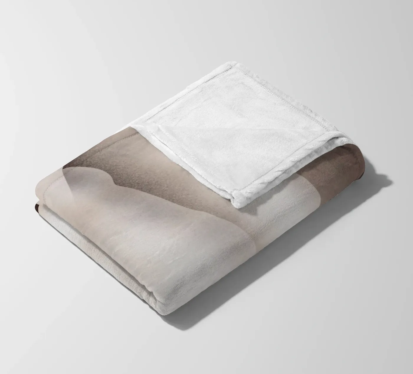 Cloud figurative fleece blanket by Little Dean