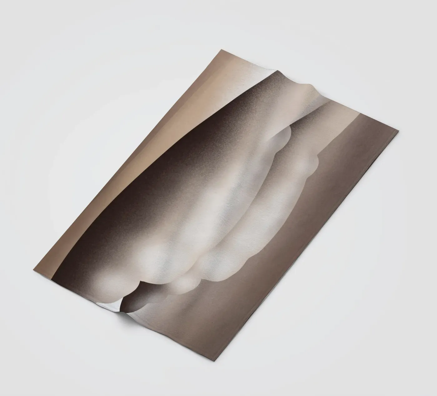 Cloud figurative fleece blanket by Little Dean