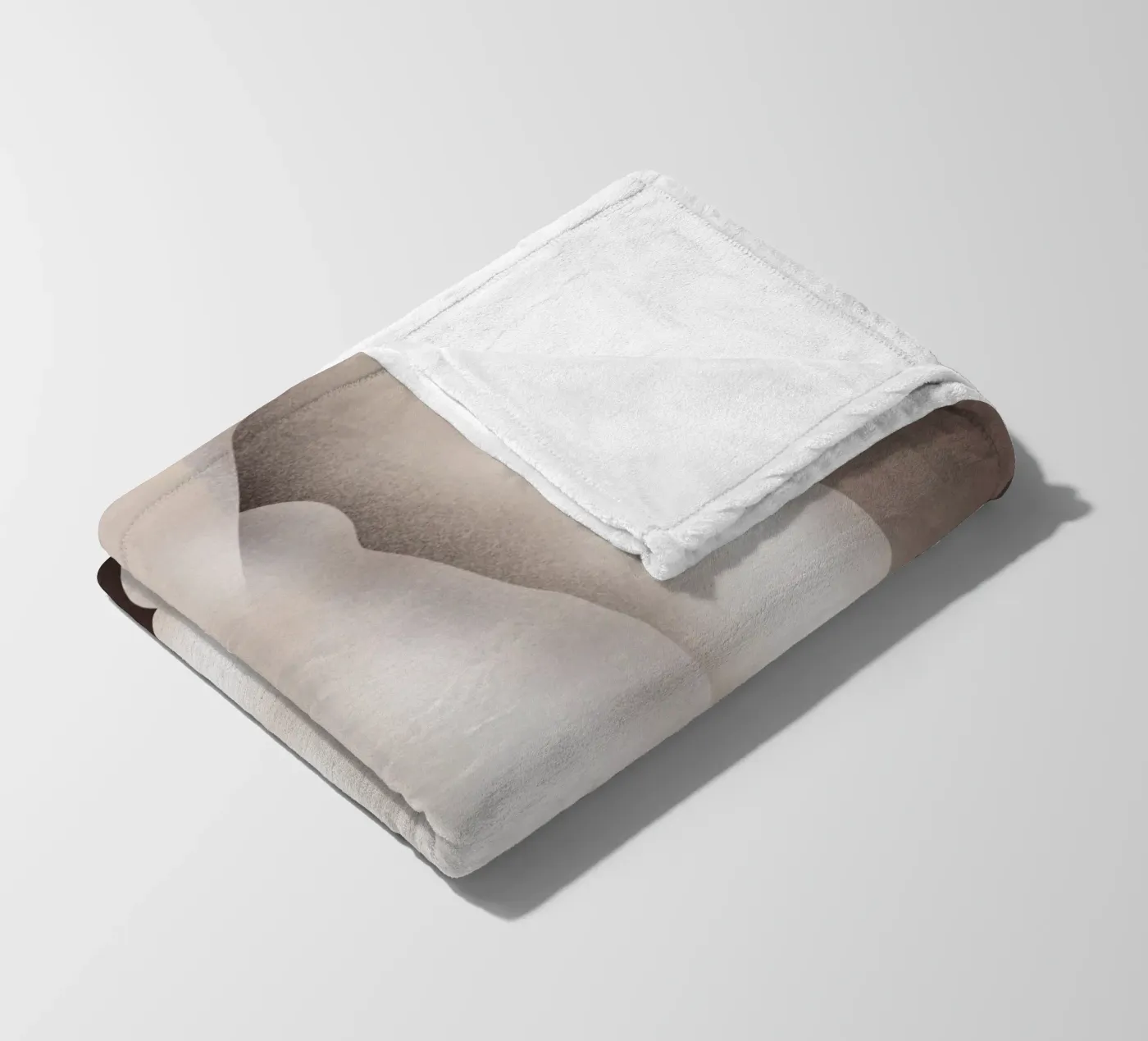 Cloud figurative fleece blanket by Little Dean