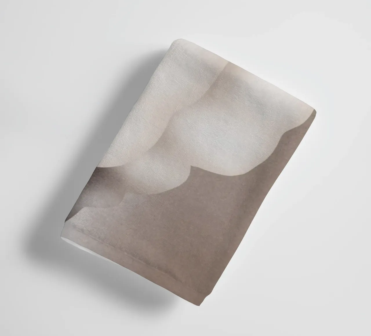 Cloud figurative towel by Little Dean