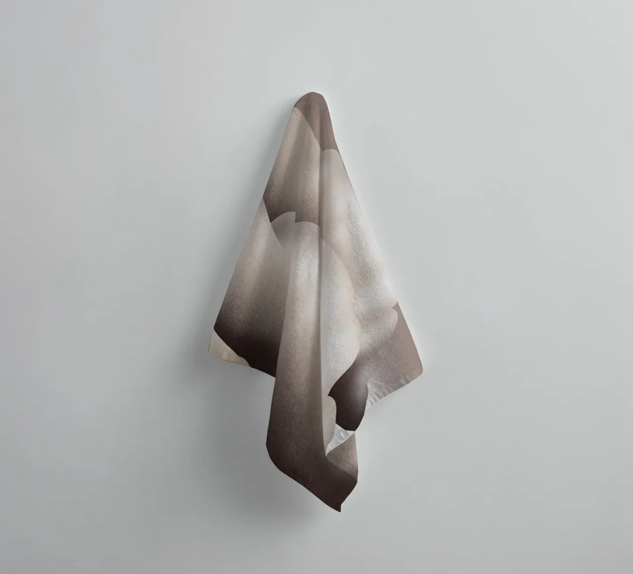 Cloud figurative towel by Little Dean