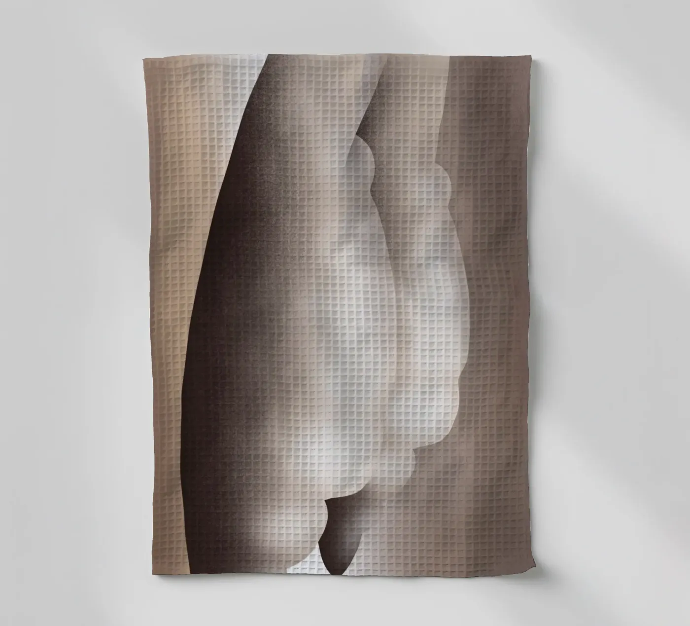 Wolk figuratief theedoek van Little Dean