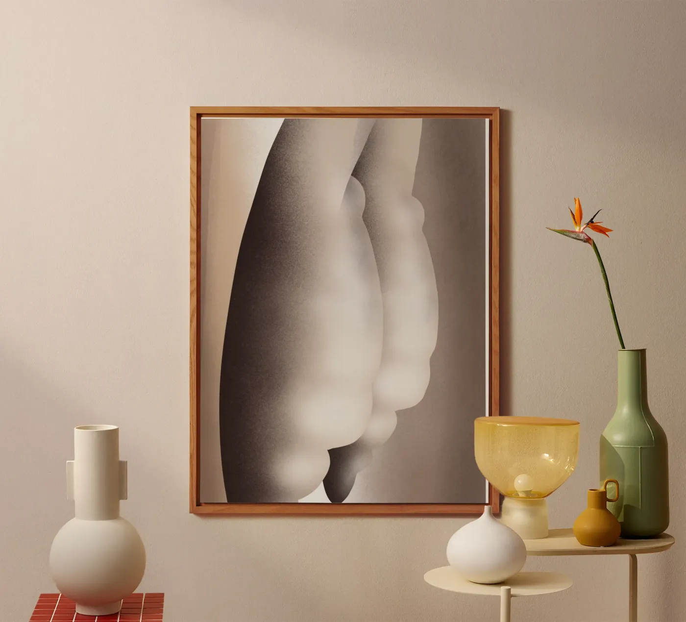 Nuvola figurativa alluminio dibond da Little Dean