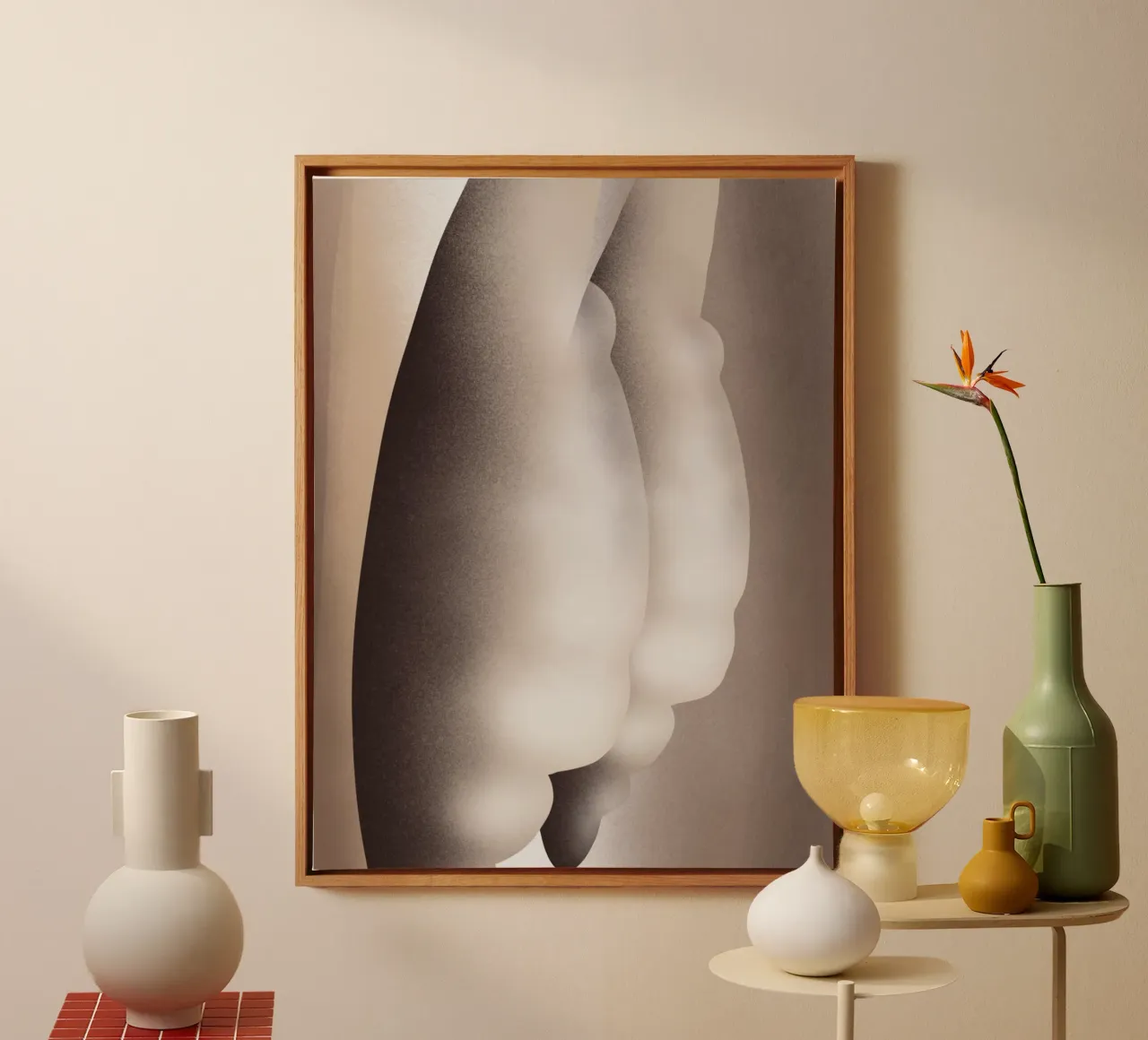 Cloud figurative canvas by Little Dean