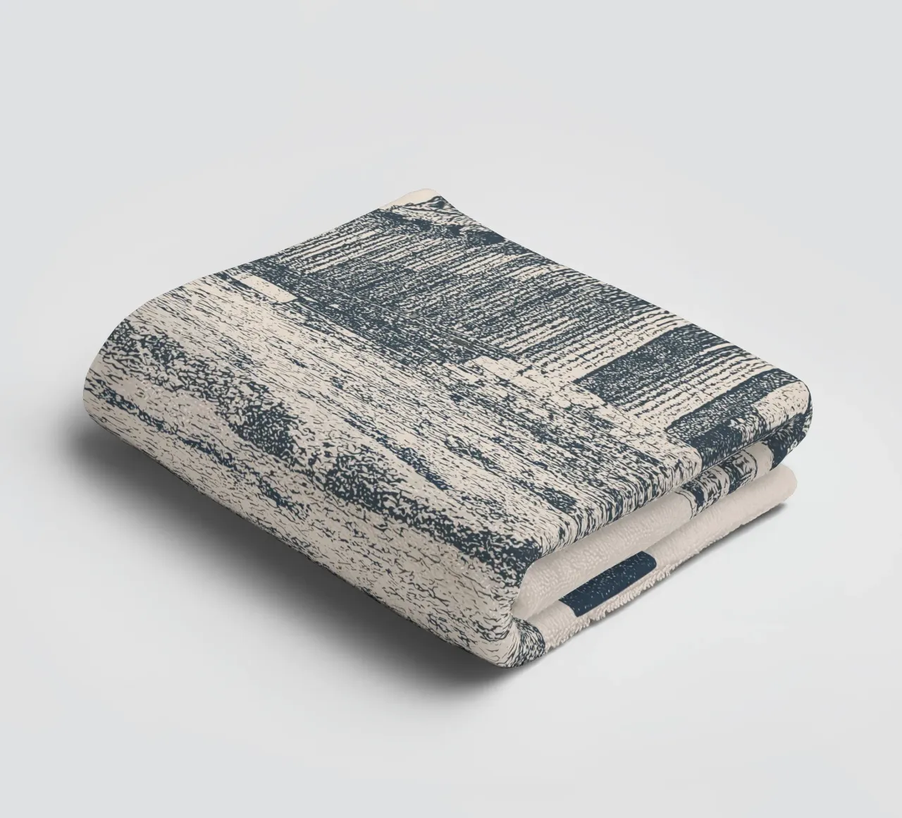 Athens – Parthenon Print - Linocut Series asciugamano da bagno da Studio Mooodz