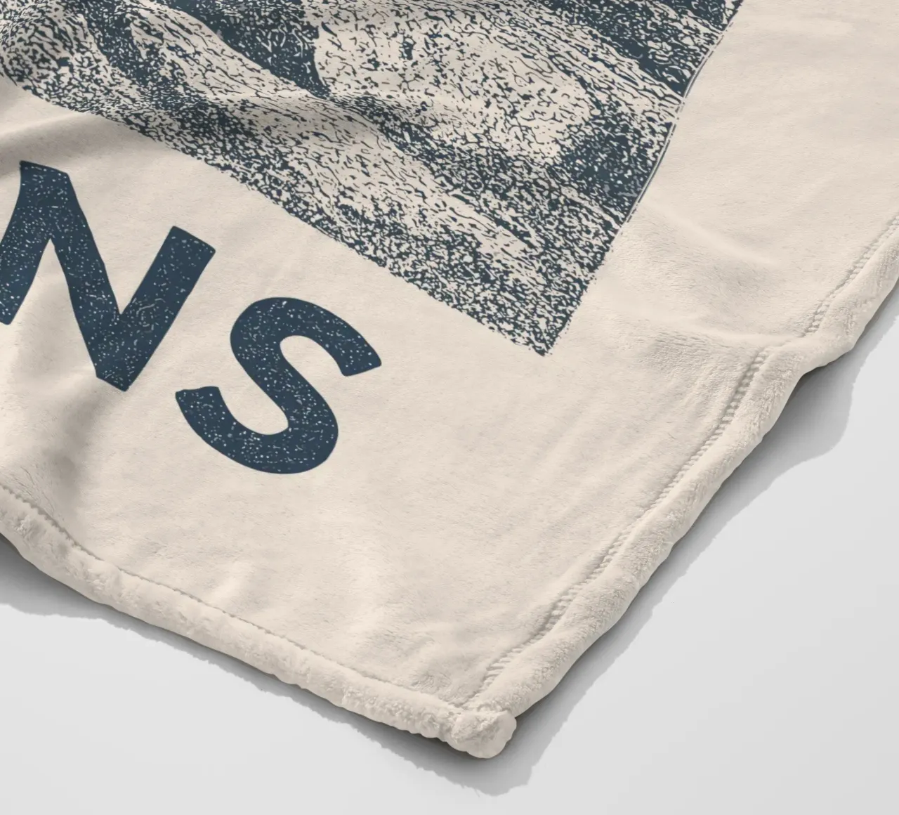 Athens – Parthenon Print - Linocut Series coperta in pile da Studio Mooodz