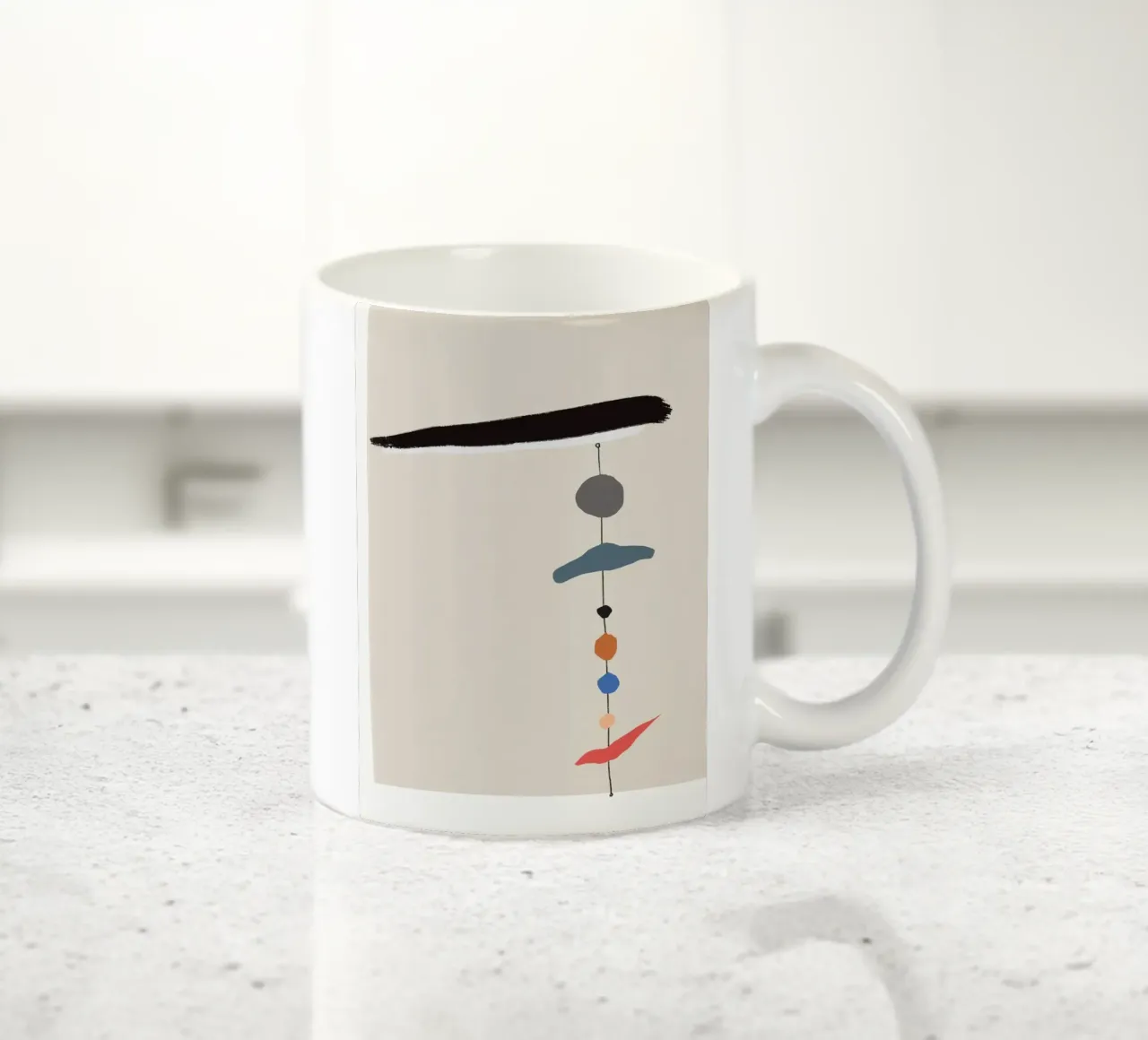 Composizione di mini forme Zen tazza in ceramica da Little Dean