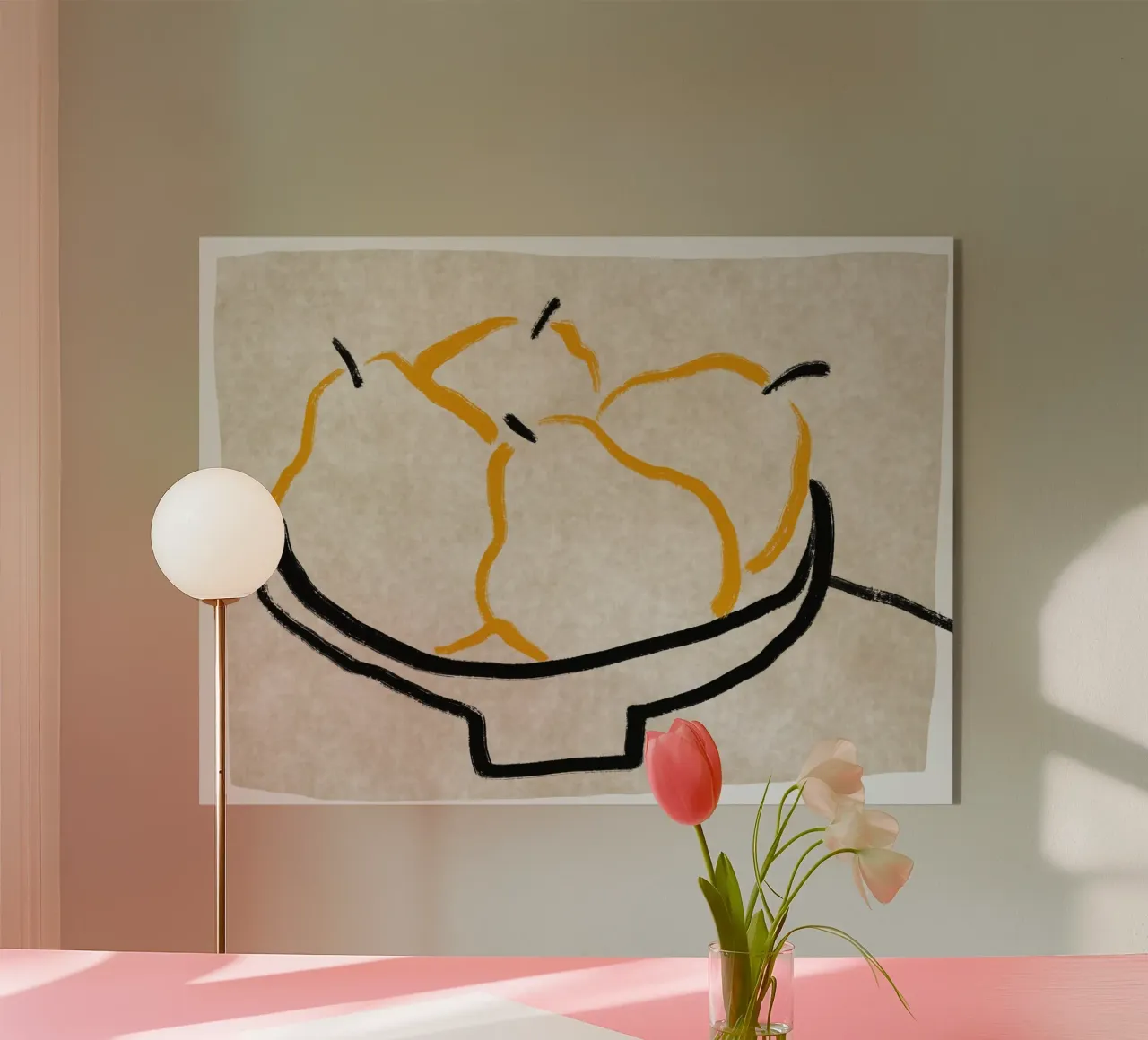 Quattro grandi pere plexiglass da Little Dean