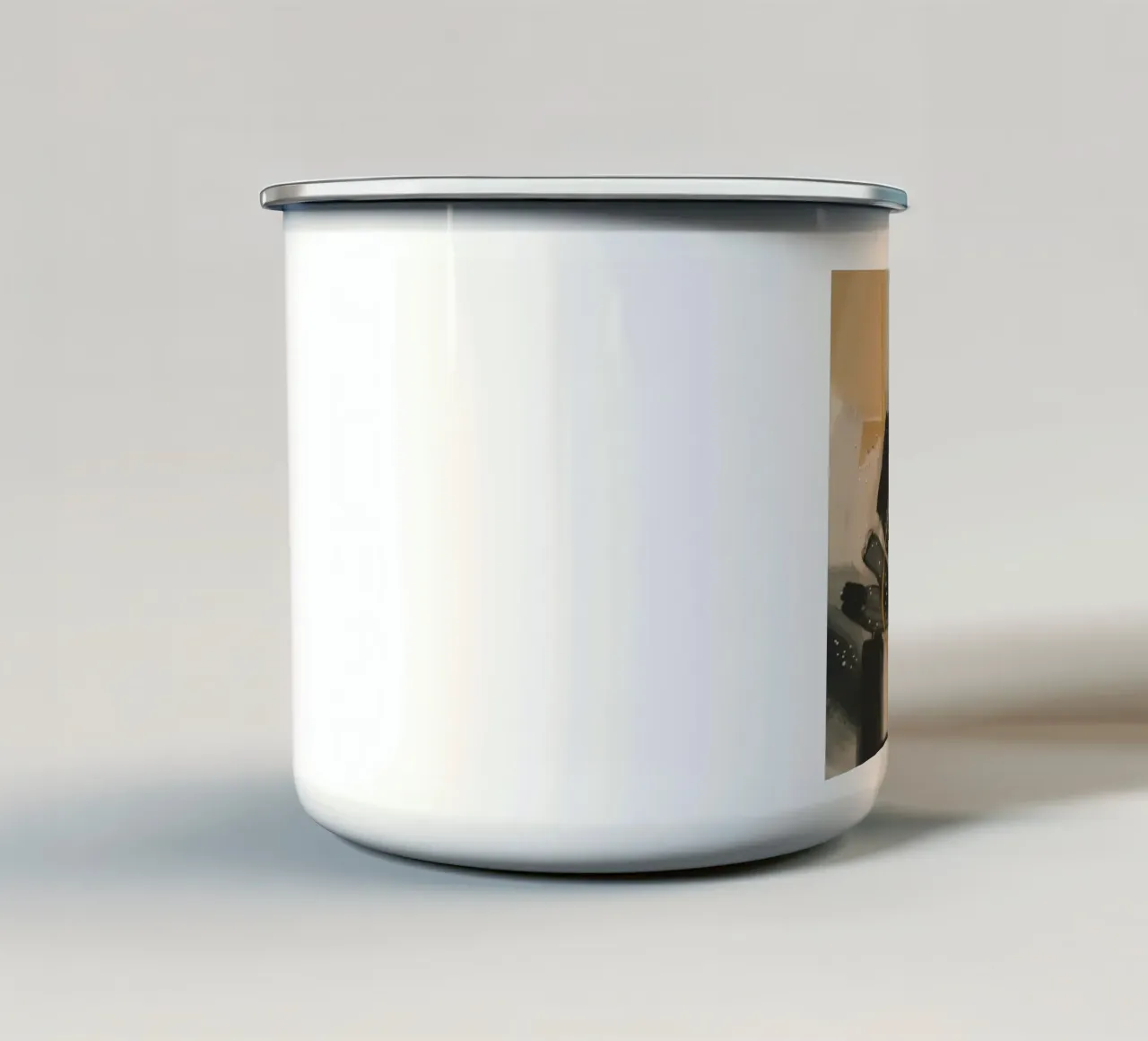 Ritmo dello scontro tra inchiostri tazza in smalto da Monarch Arc