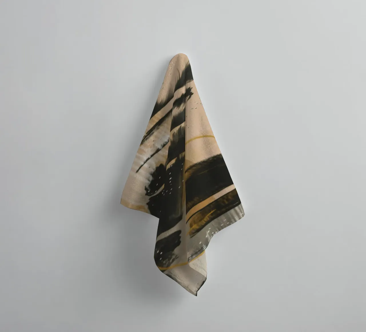 Ink Clash Rhythm towel by Monarch Arc