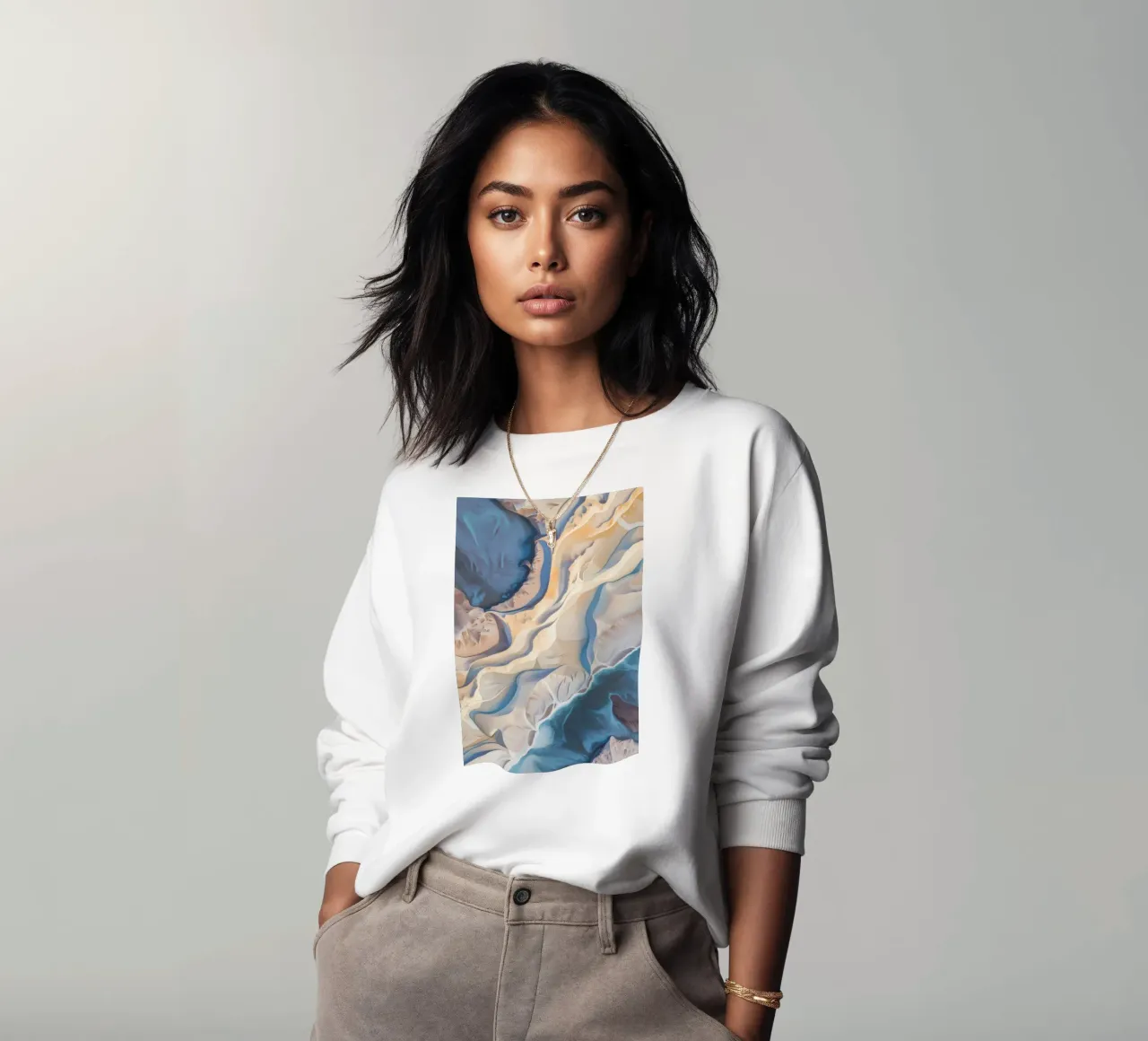 Riverbone Dune Fold felpa da Monarch Arc