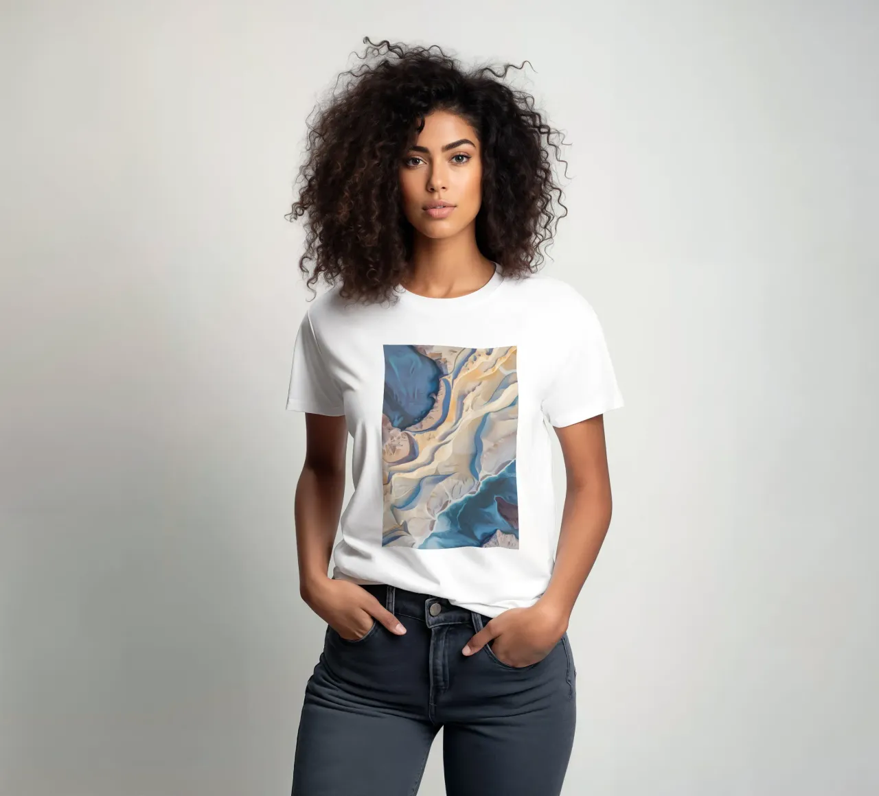 Riverbone Dune Fold t-shirt da Monarch Arc