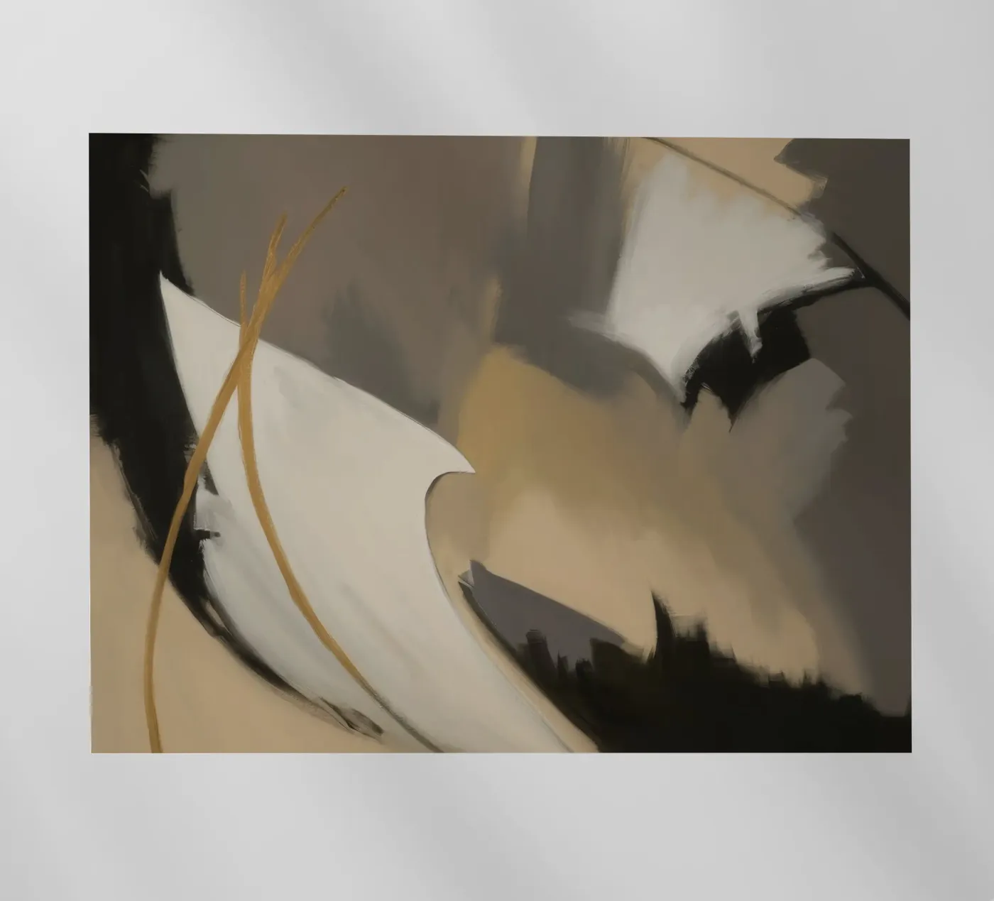 Split Silence Ember Backlit Folie von Monarch Arc