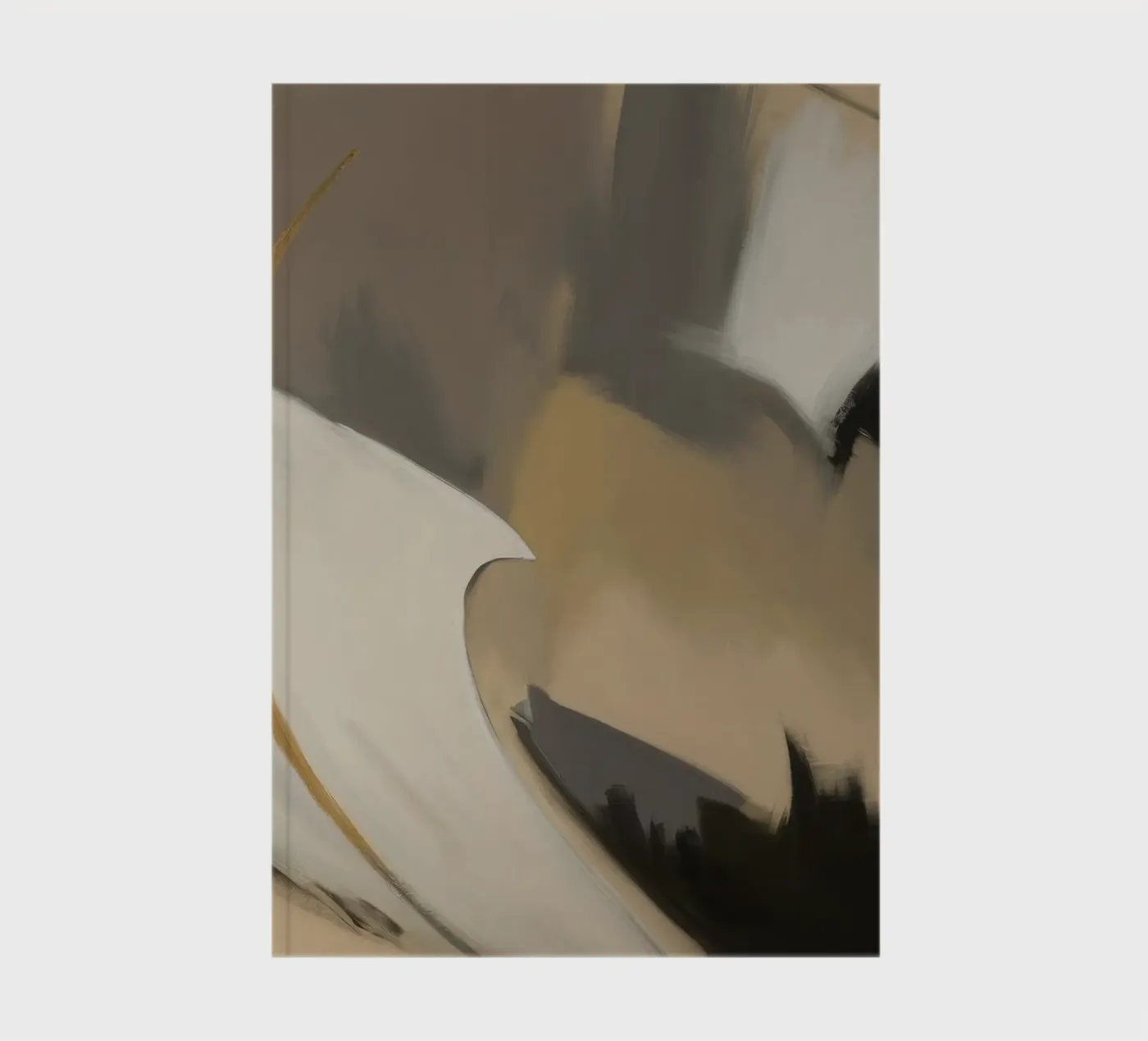 Split Silence Ember notebook by Monarch Arc