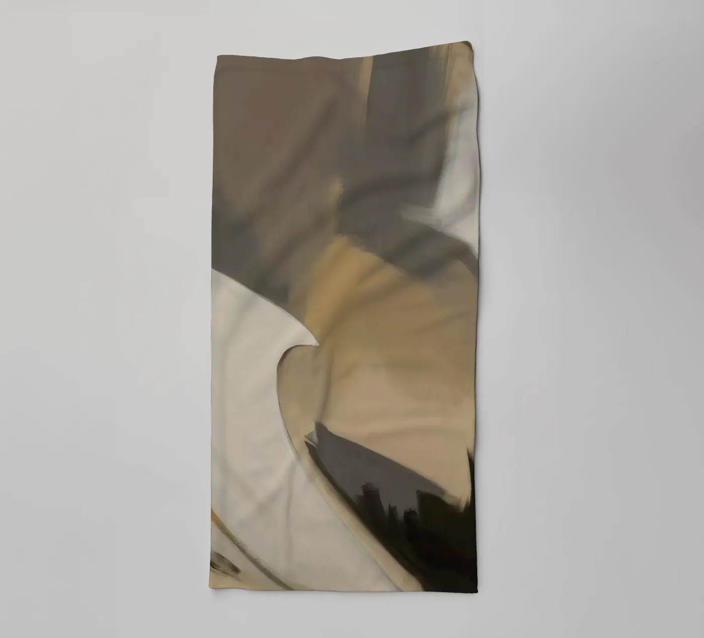 Split Silence Ember towel by Monarch Arc