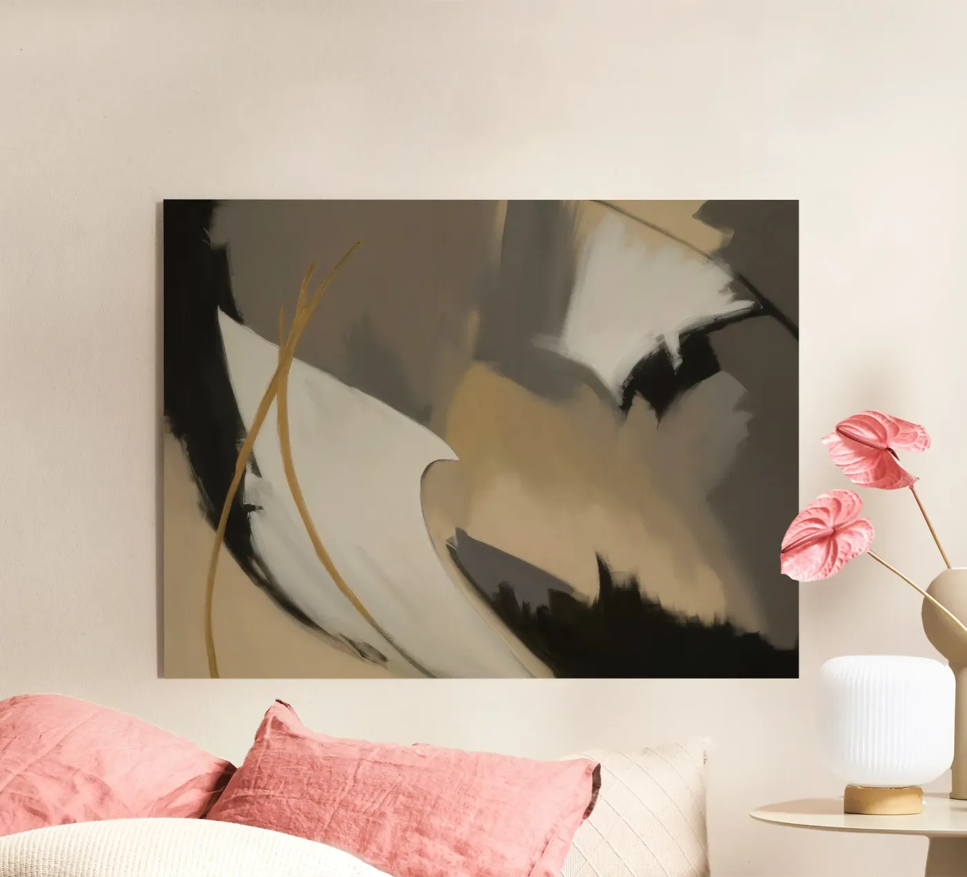 Split Silence Ember Acryl-Glas von Monarch Arc