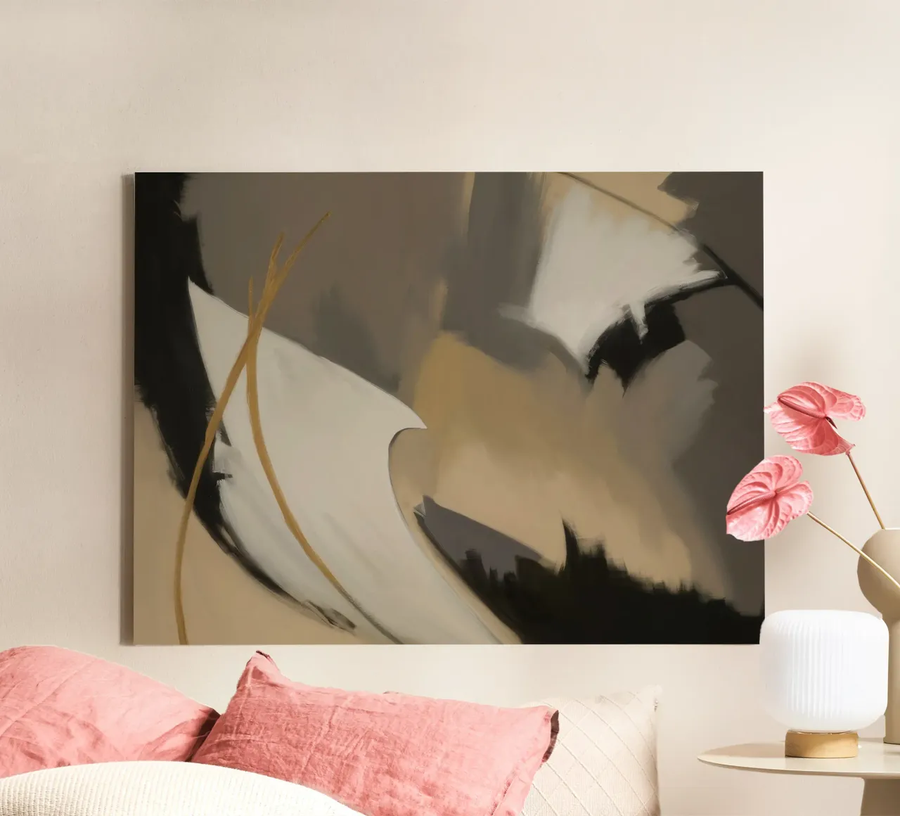 Ember Split Silence toile de Monarch Arc