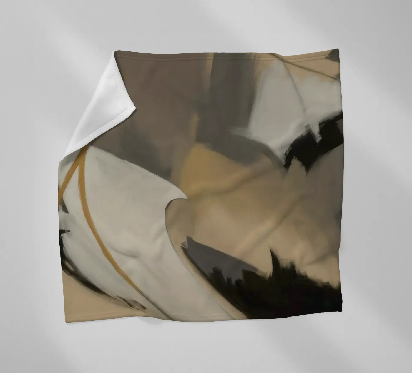 Gespleten stilte Ember fleecedeken van Monarch Arc