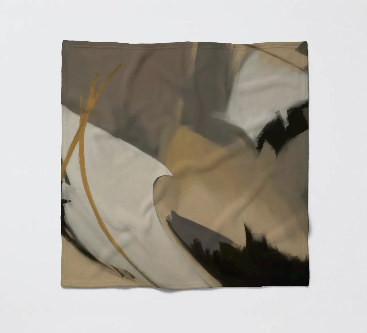 Split Silence Ember Fleecedecke von Monarch Arc