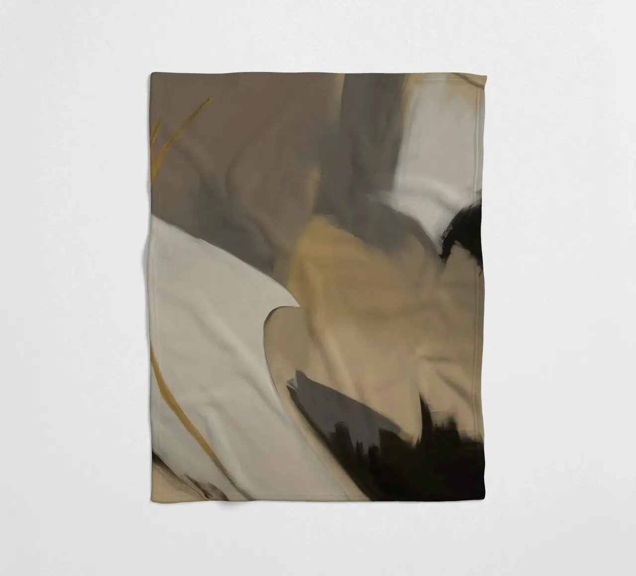 Split Silence Ember Fleecedecke von Monarch Arc