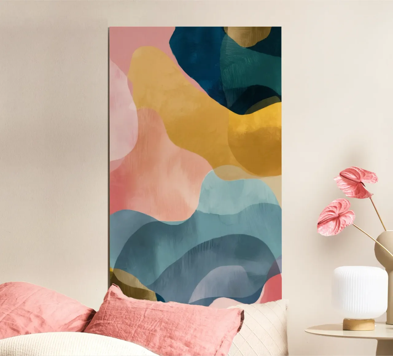Candywave Dream Melt poster con telaio in plastica da Monarch Arc