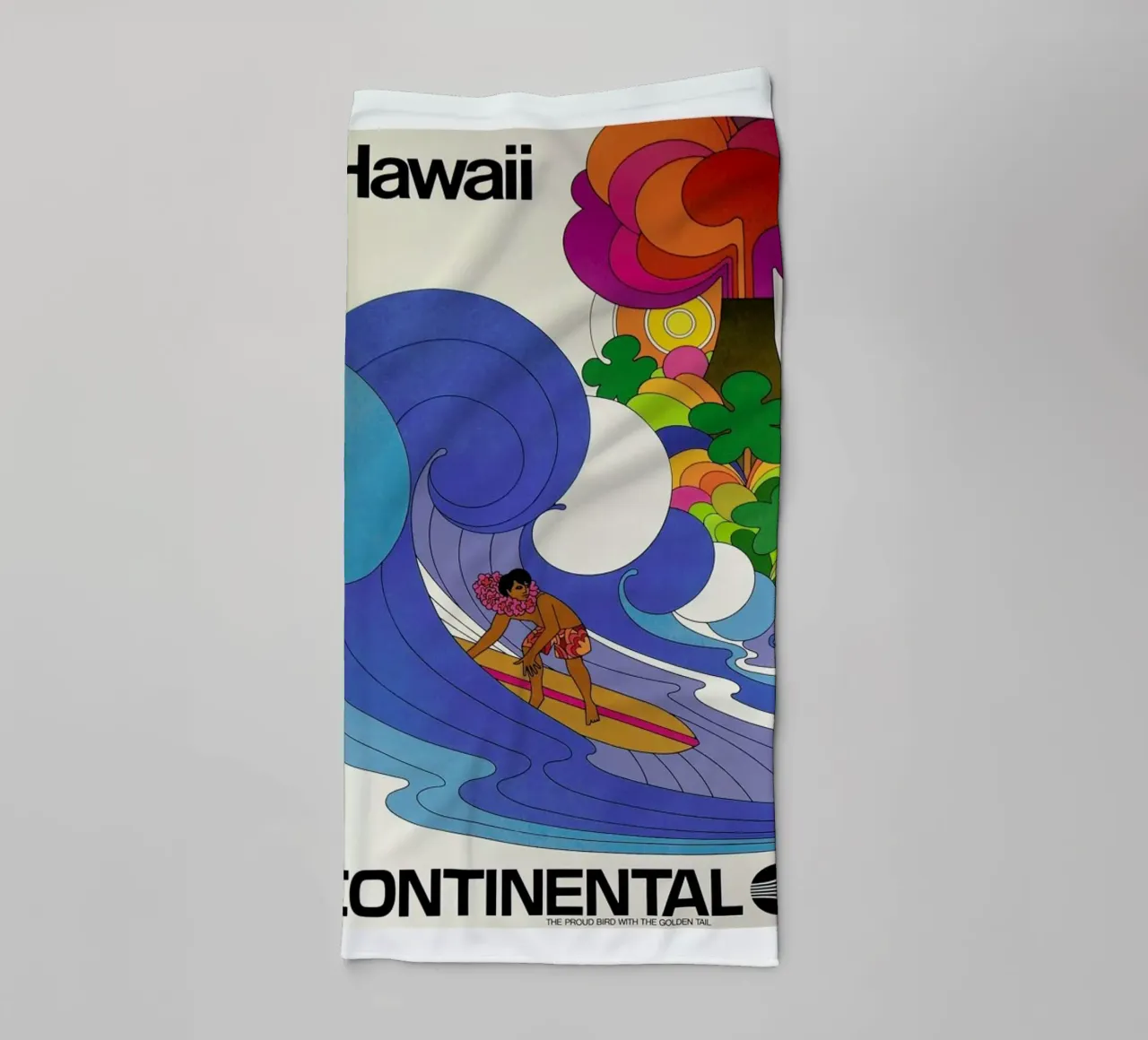 hawaii4 towel by Robert Livingston