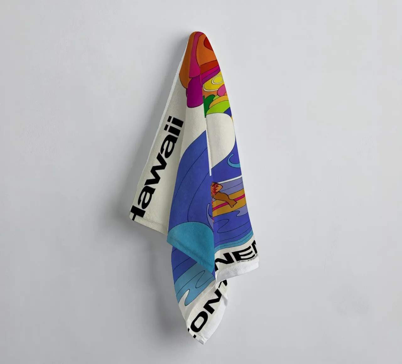 hawaii4 towel by Robert Livingston