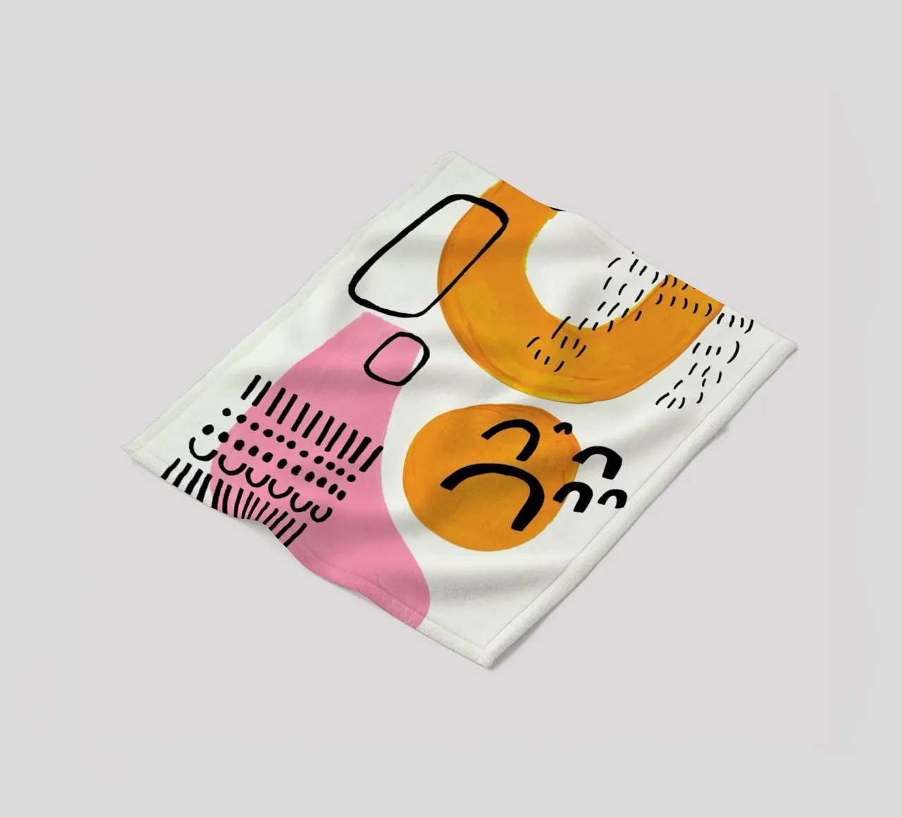 Sun Fun fleece blanket by EnShape