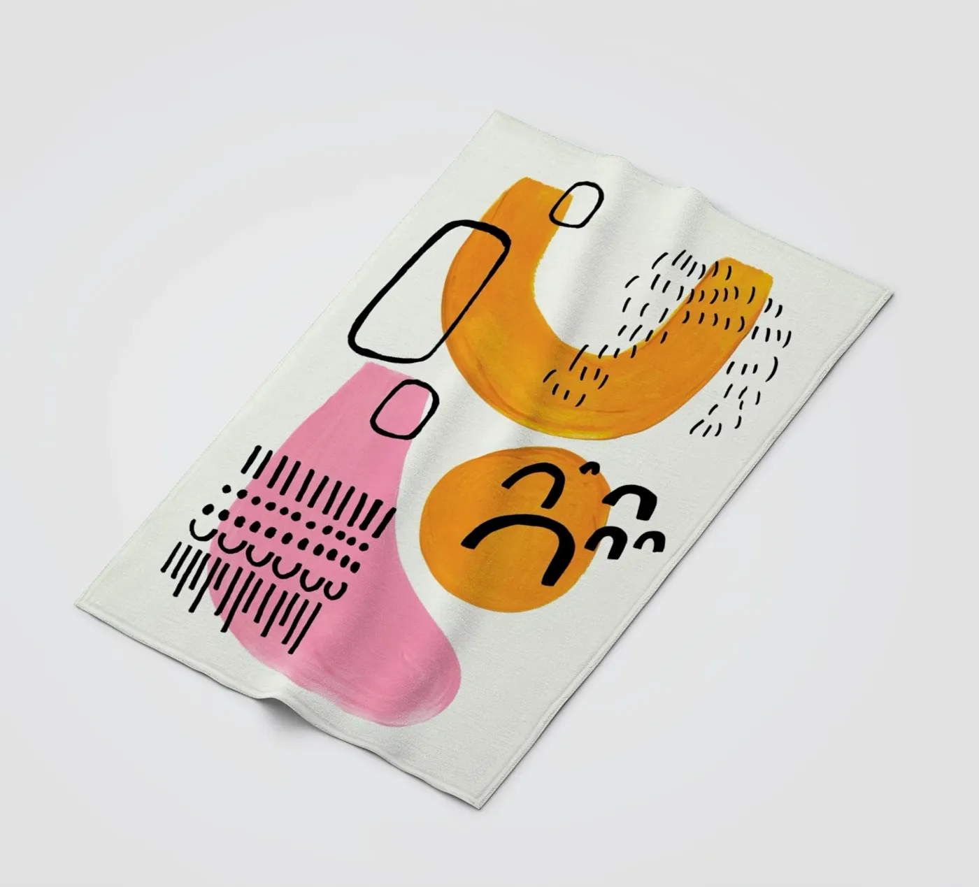 Sun Fun fleece blanket by EnShape