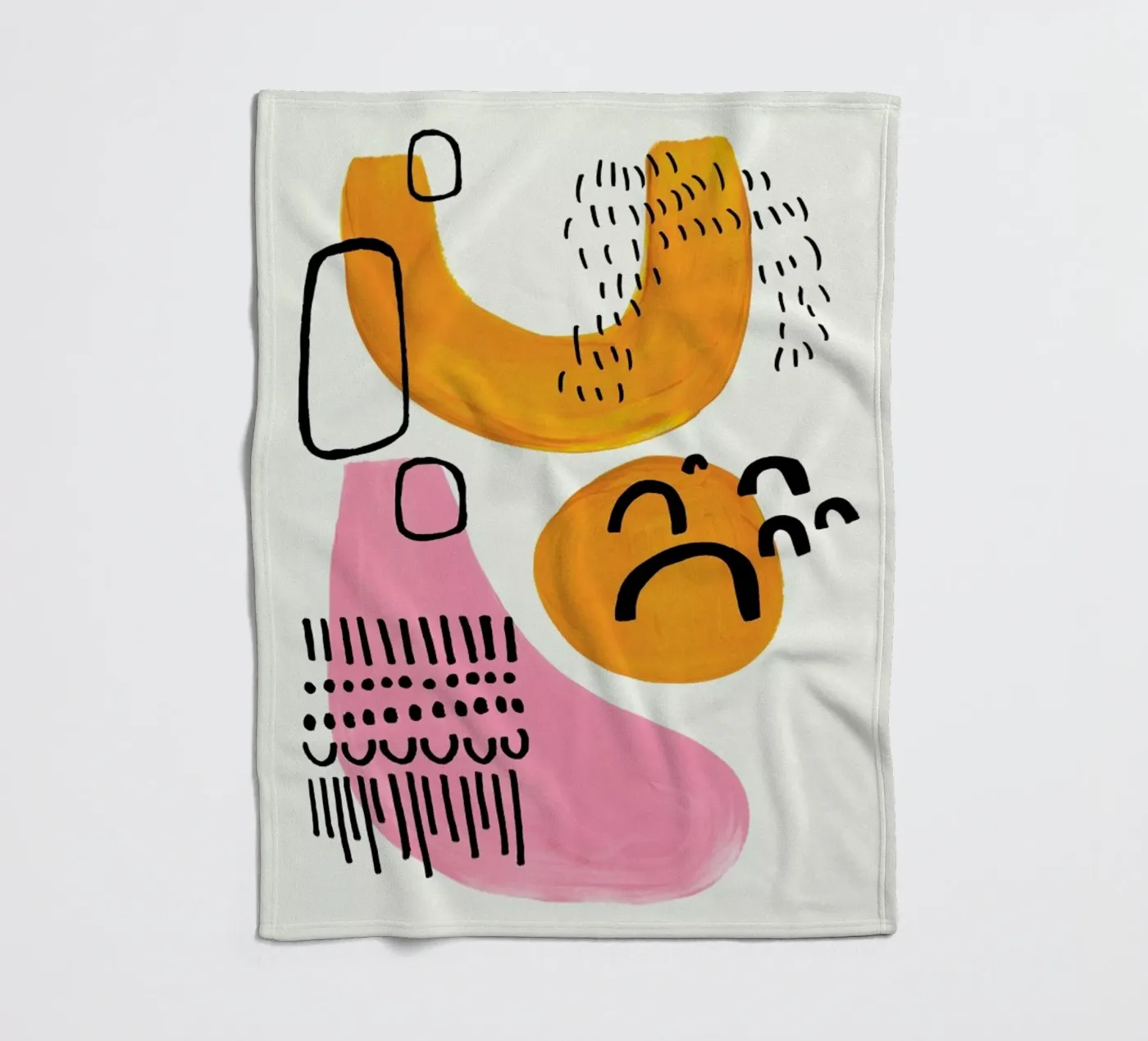 Sun Fun fleece blanket by EnShape