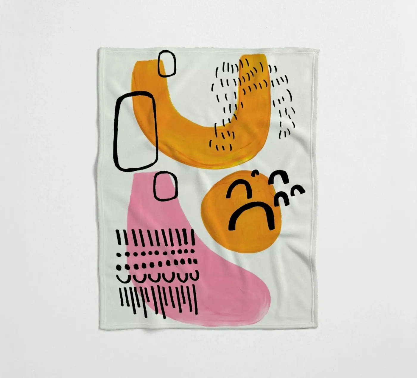 Sun Fun fleece blanket by EnShape