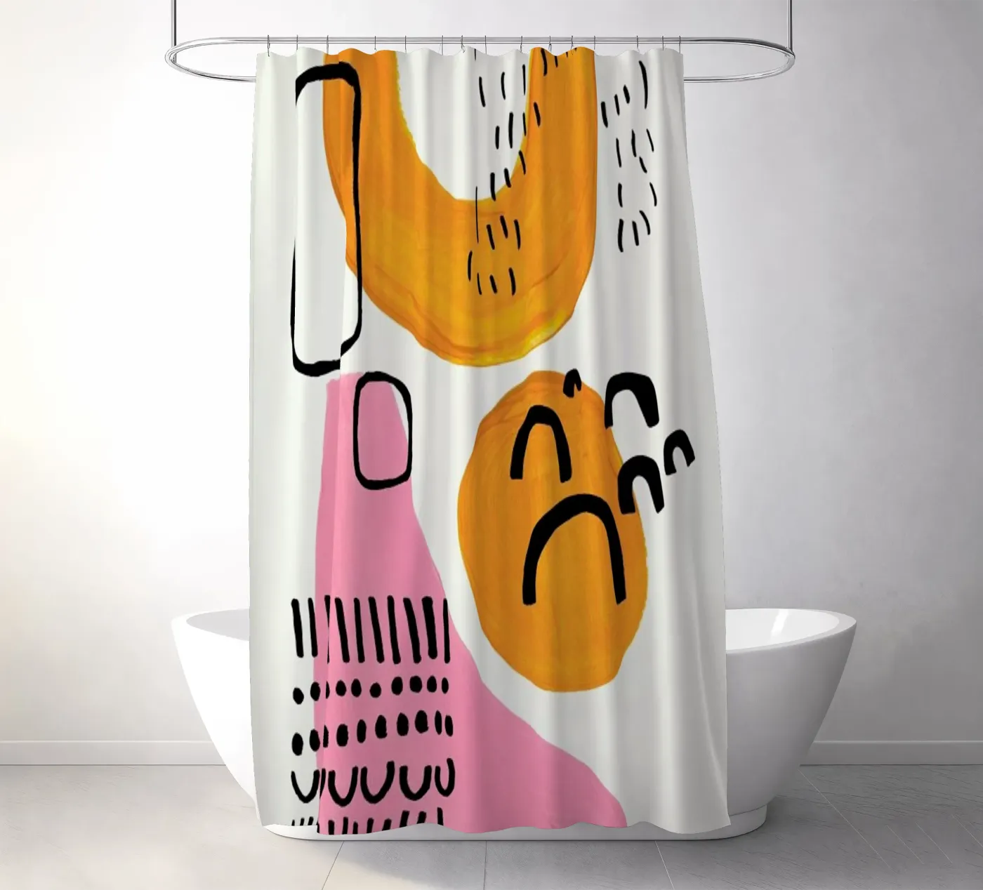 Sun Fun shower curtain by EnShape