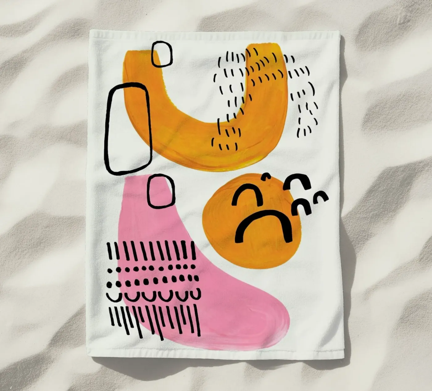 Sun Fun beach towel by EnShape