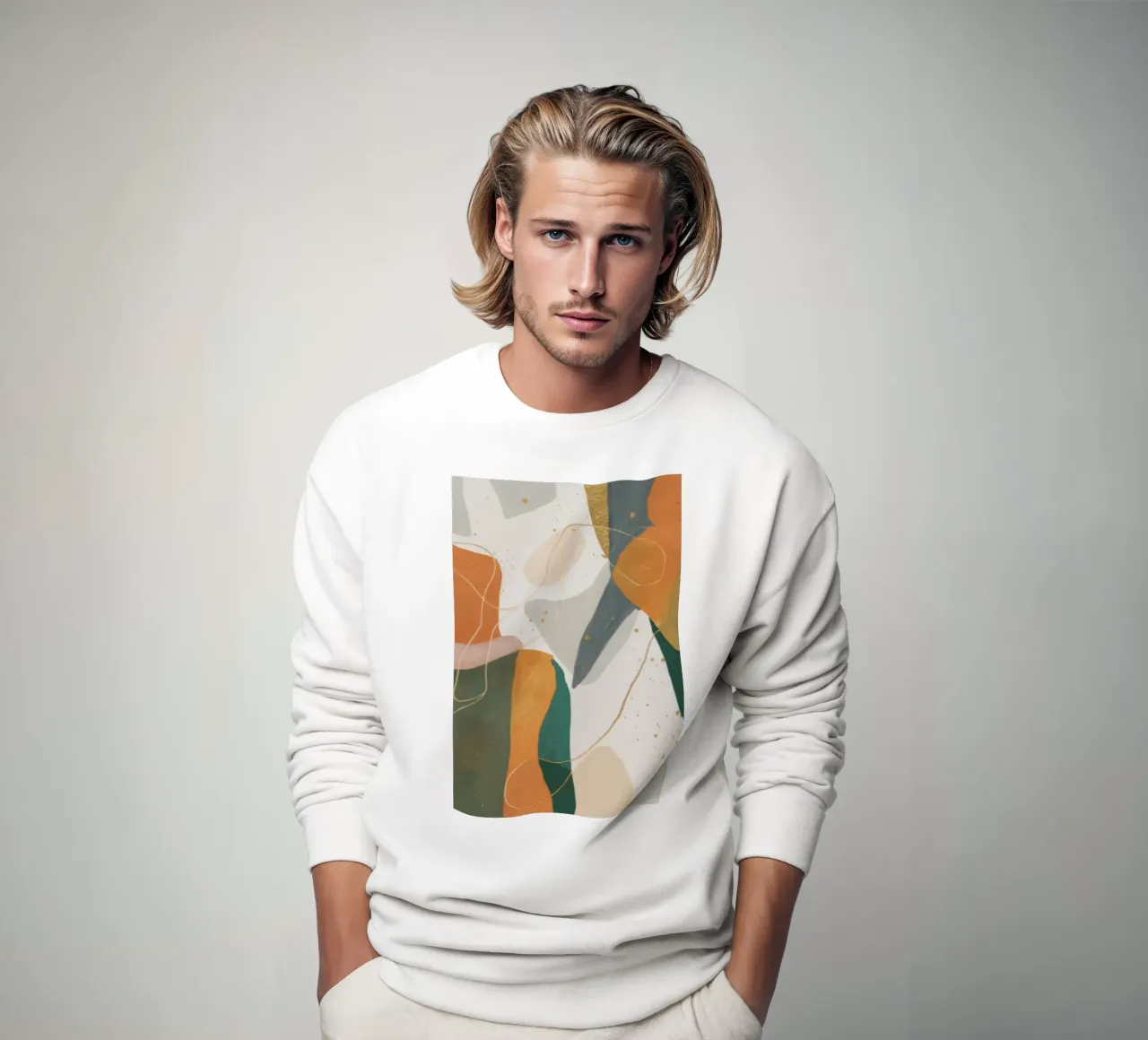 Silhouette de la boucle du coucher de soleil sweat de Monarch Arc