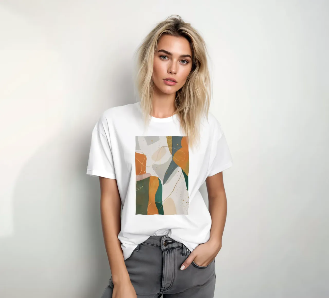 Silhouette del loop al tramonto t-shirt da Monarch Arc