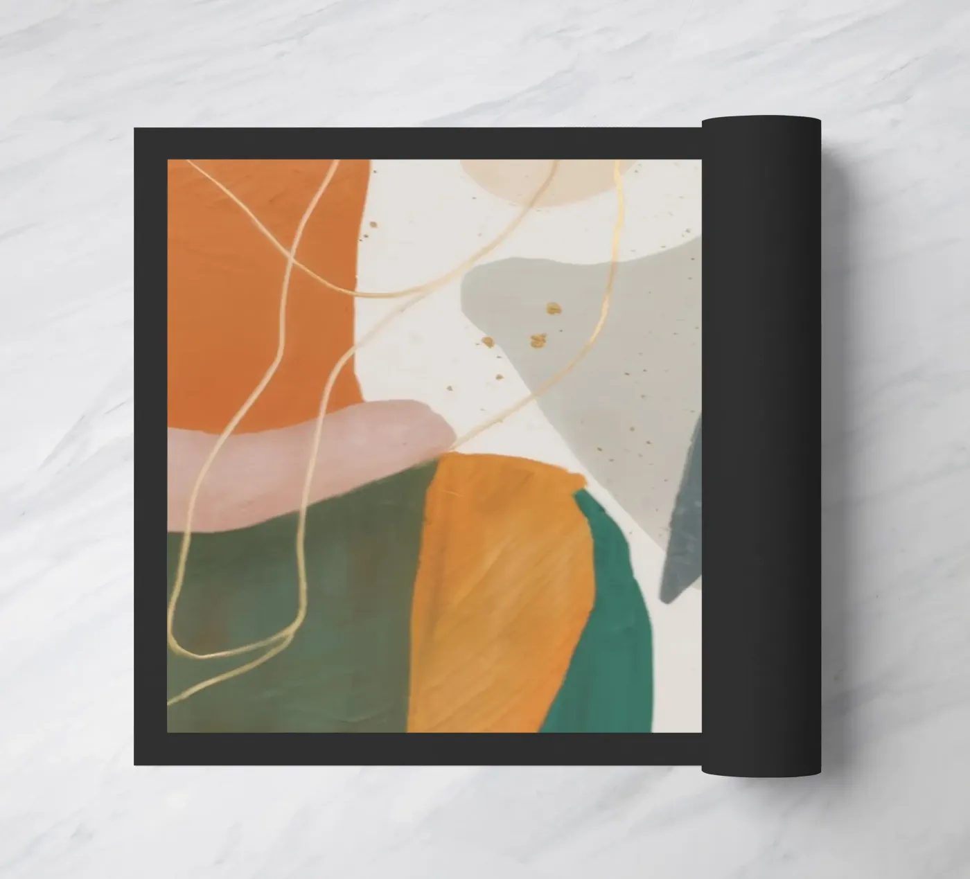 Silhouet zonsonderganglus deurmat van Monarch Arc