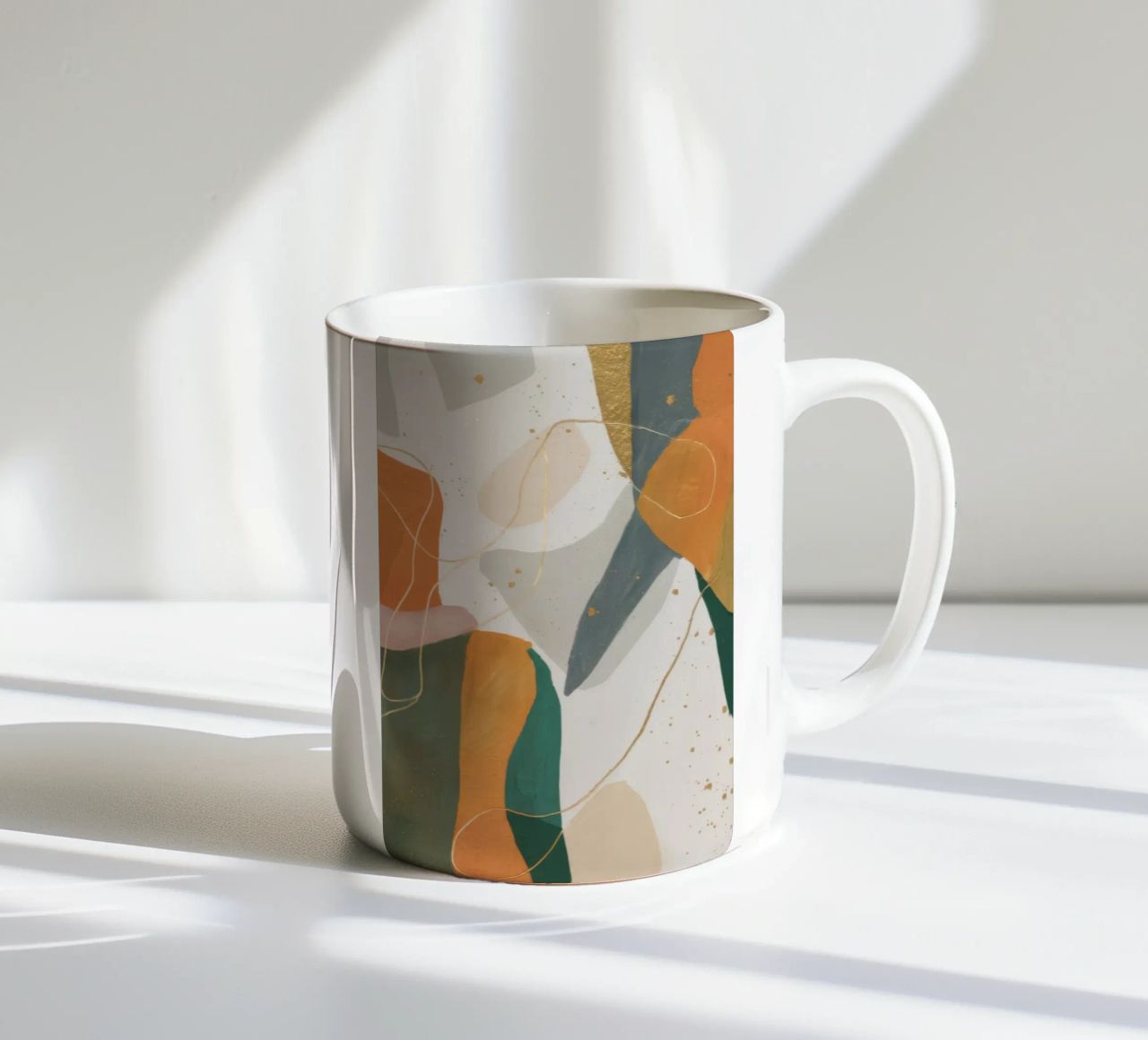 Silhouette del loop al tramonto tazza in ceramica da Monarch Arc