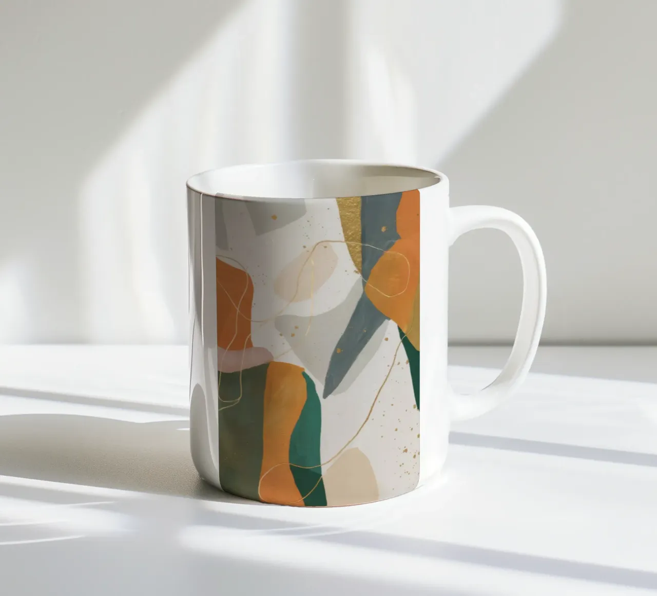 Sonnenuntergang Schleife Silhouette Keramik Tasse von Monarch Arc