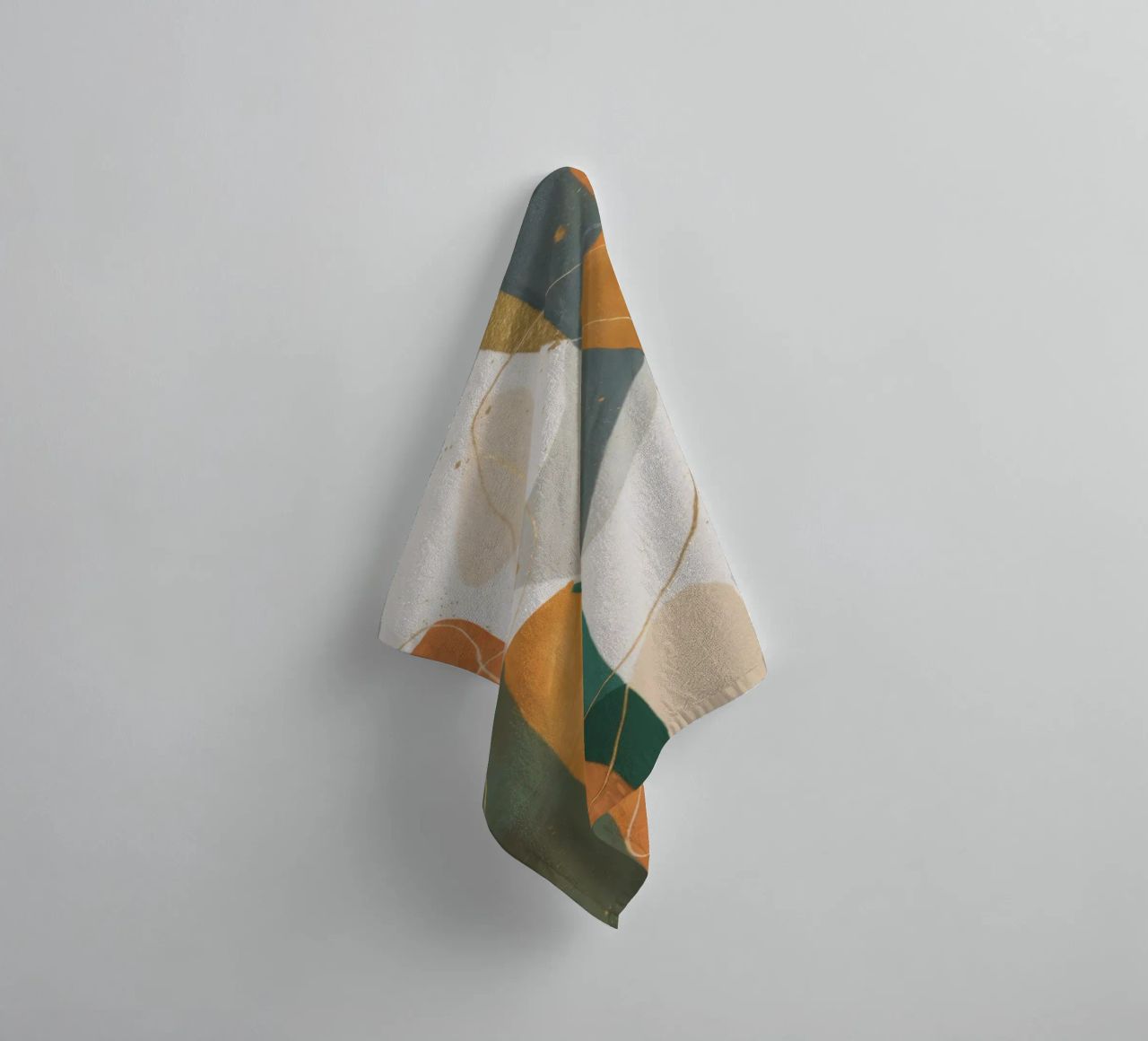 Sunset Loop Silhouette towel by Monarch Arc