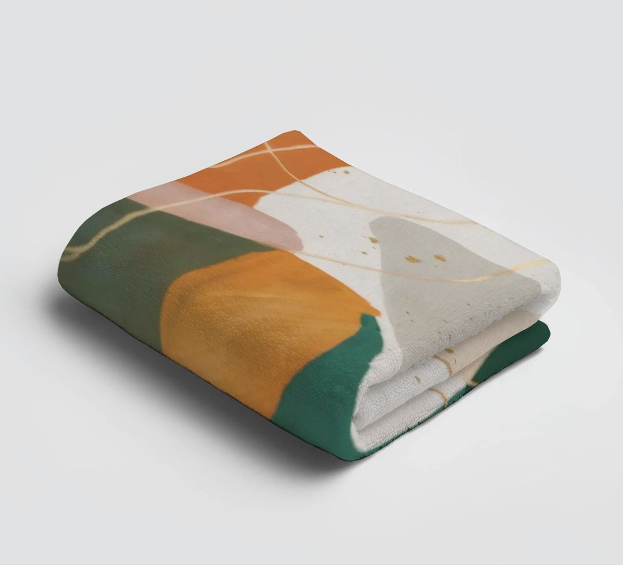 Sunset Loop Silhouette towel by Monarch Arc