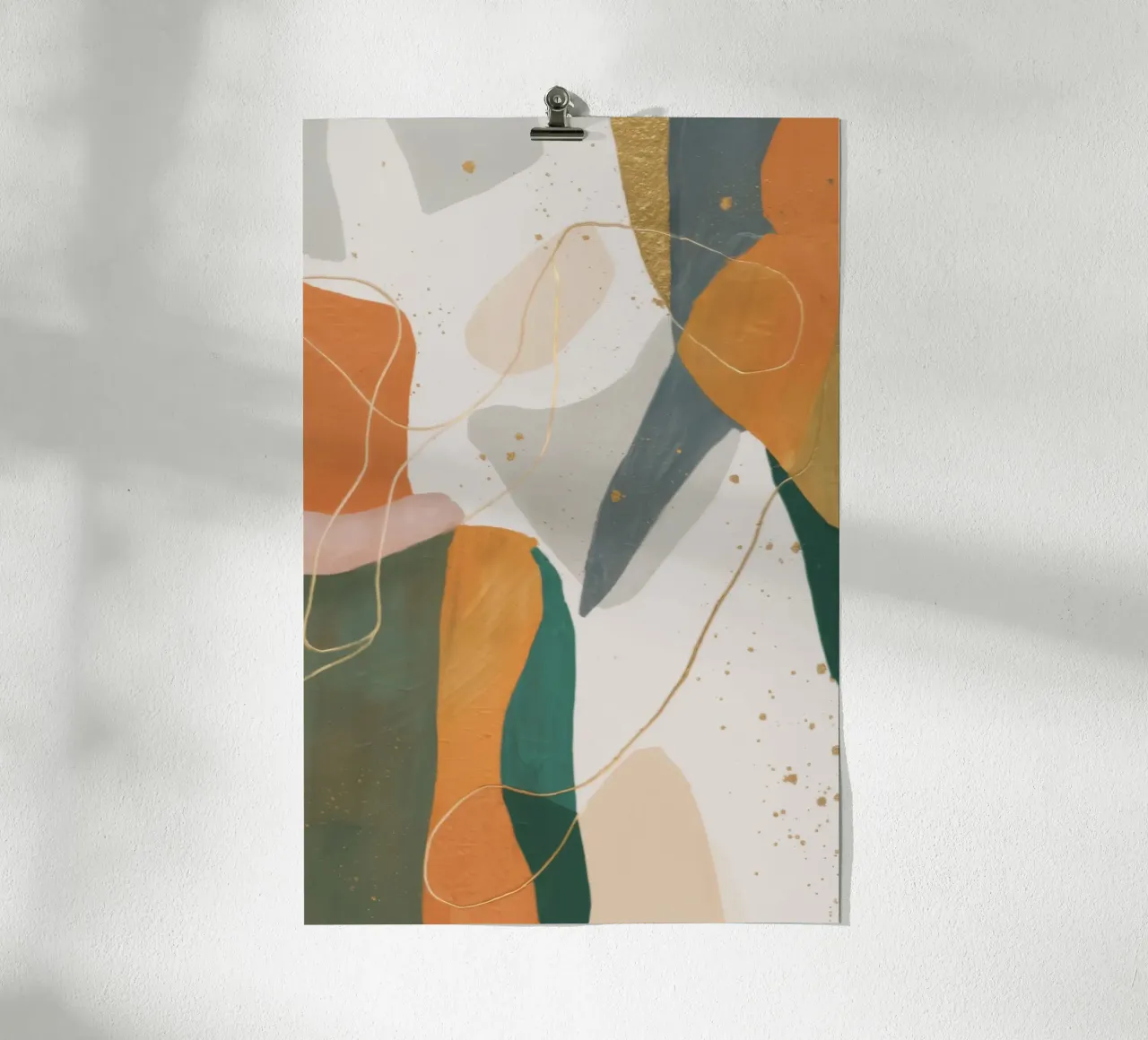 Sunset Loop Silhouette poster by Monarch Arc