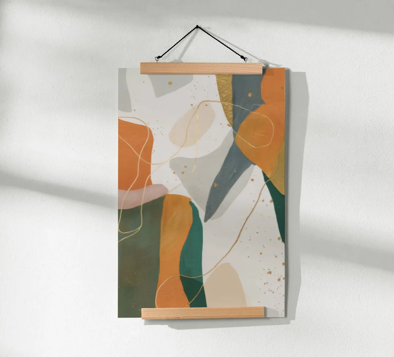 Sunset Loop Silhouette poster by Monarch Arc