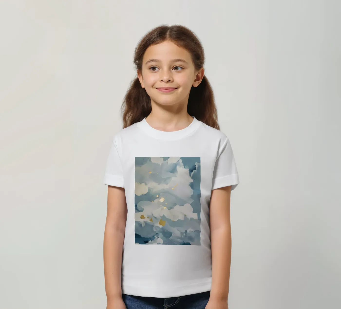 Sfarfallamento delle nuvole blu t-shirt bambini da Monarch Arc