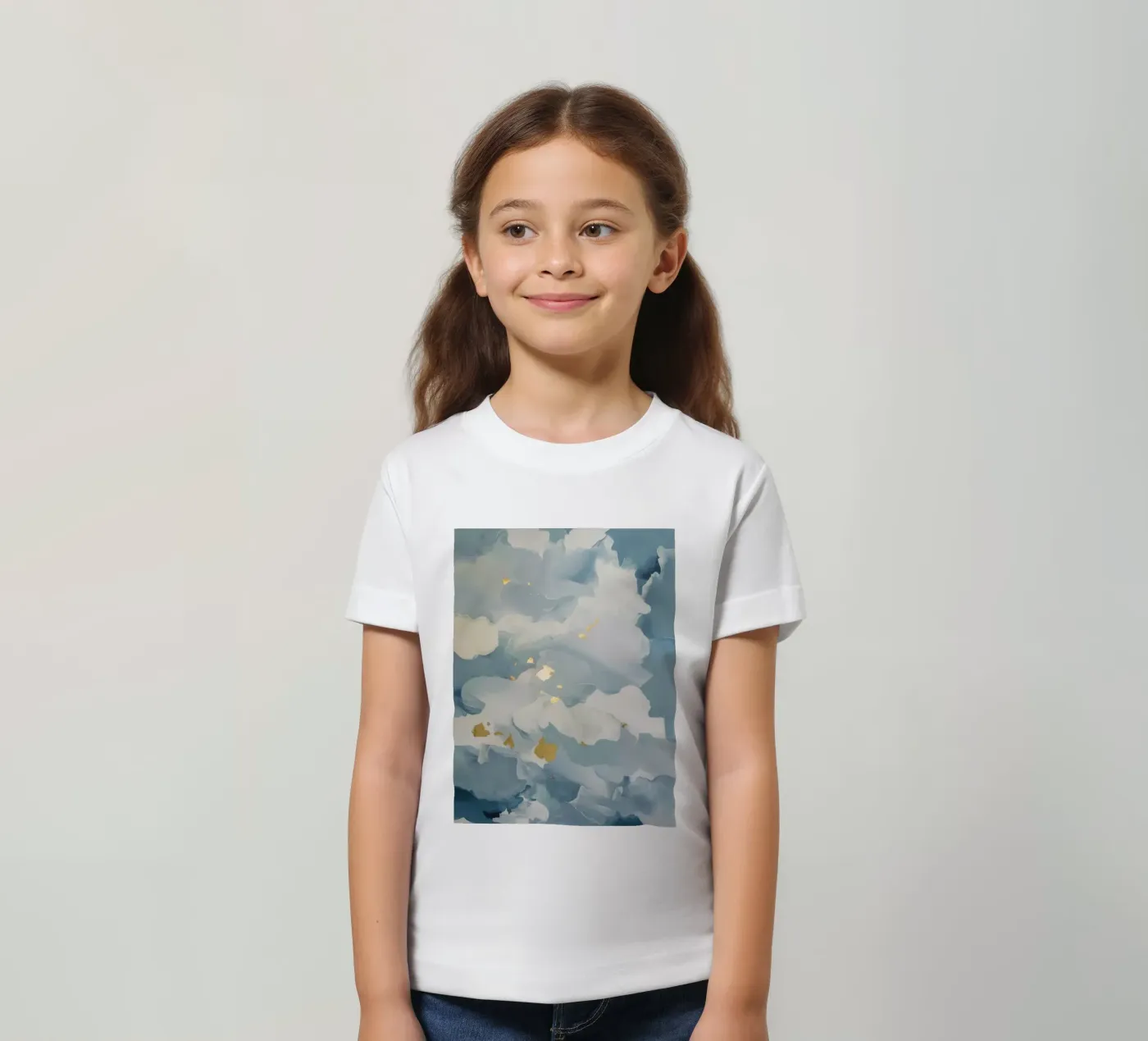 Sfarfallamento delle nuvole blu t-shirt bambini da Monarch Arc
