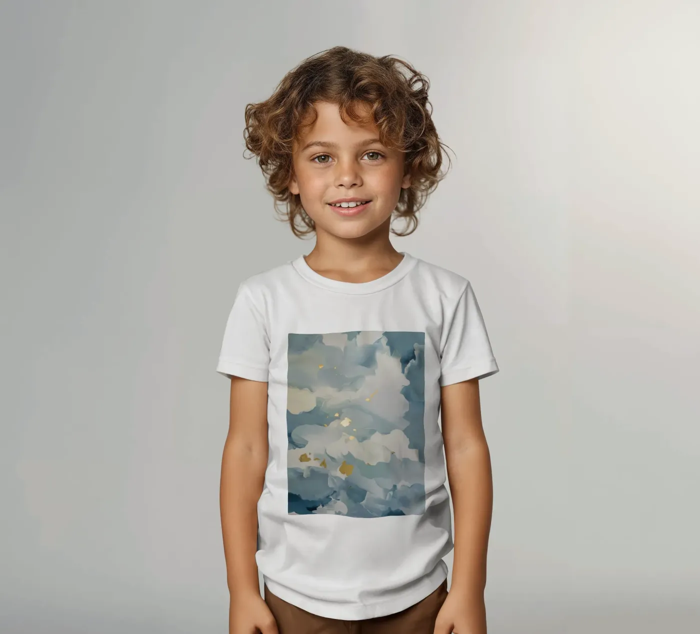 Sfarfallamento delle nuvole blu t-shirt bambini da Monarch Arc