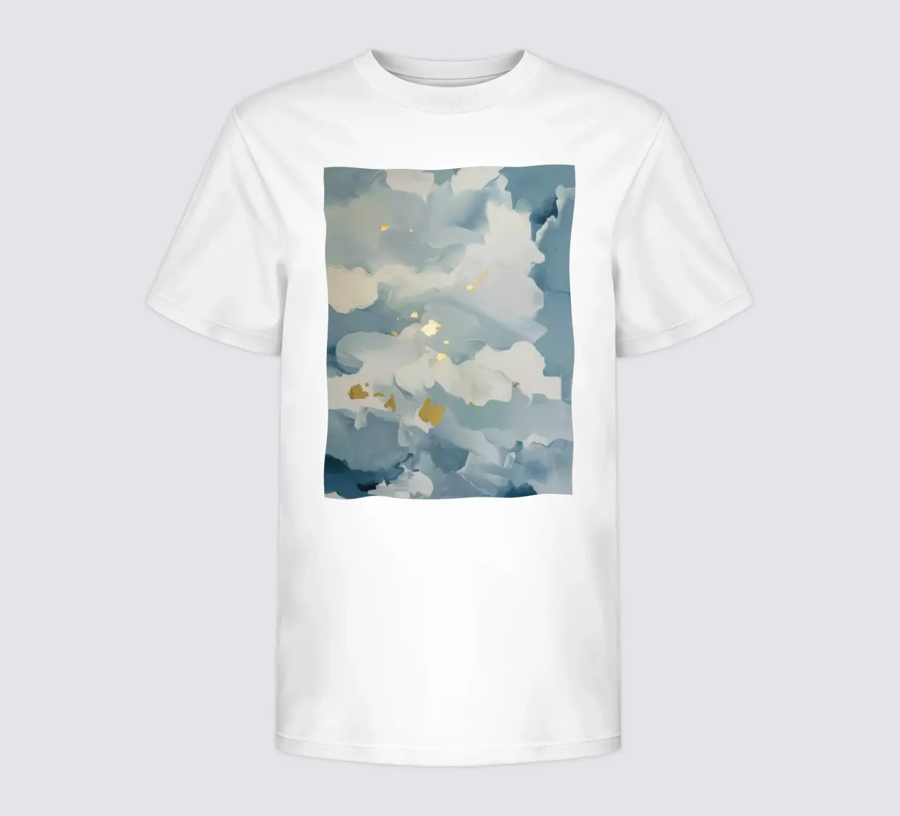 Blue Cloud Flicker kinder t-shirt van Monarch Arc
