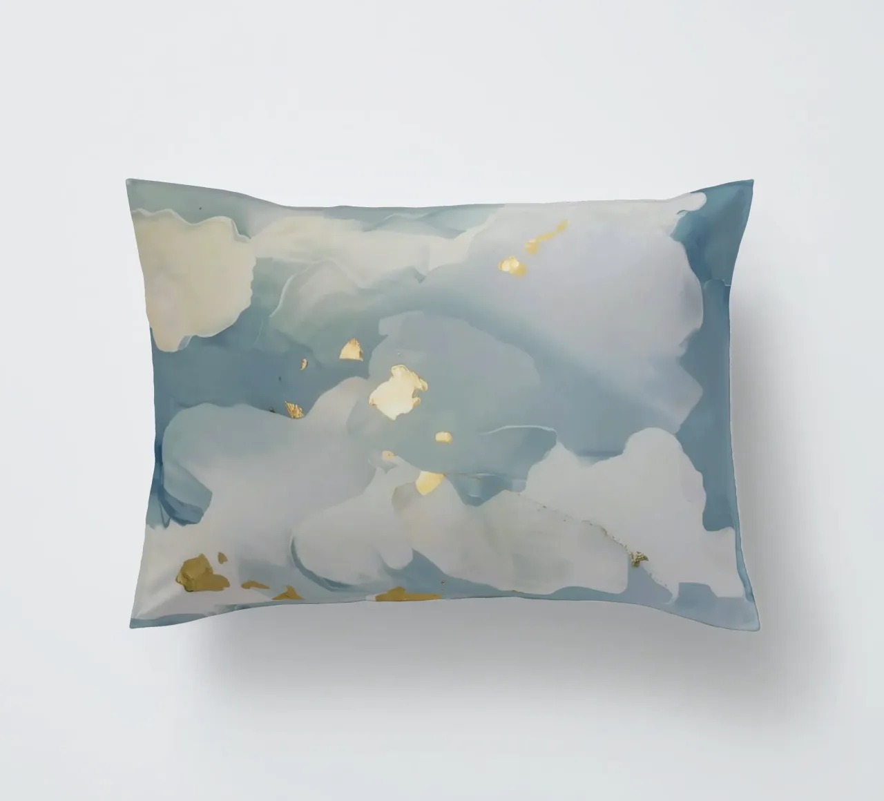Blue Cloud Flicker decorative cushion by Monarch Arc