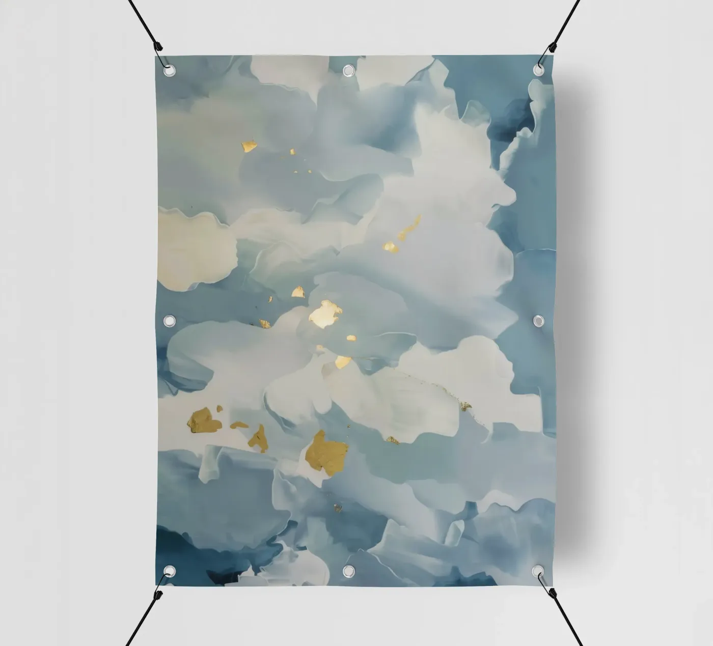 Blue Cloud Flicker pvc cover by Monarch Arc