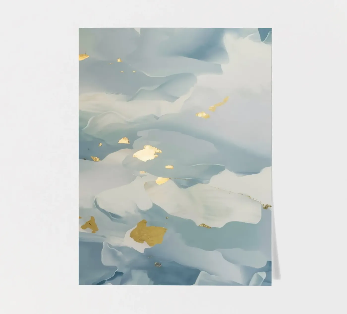 Blue Cloud Flicker sticker sheet by Monarch Arc