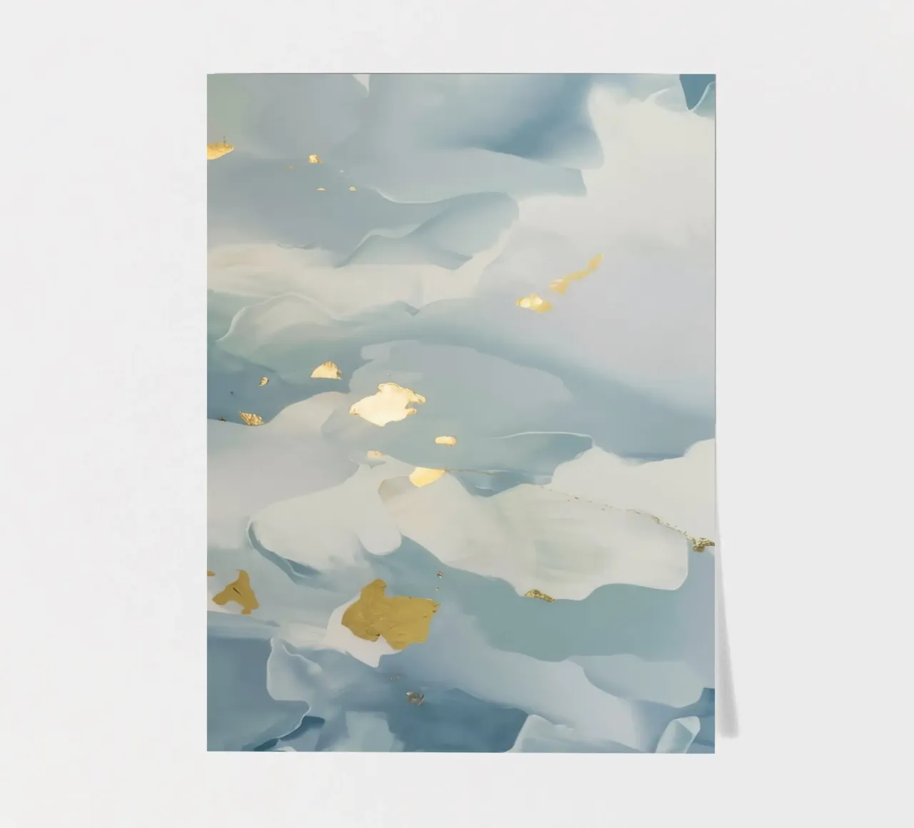 Blue Cloud Flicker sticker sheet by Monarch Arc